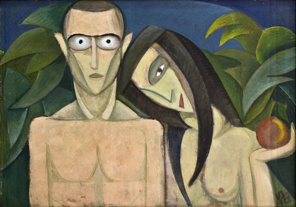 Victor Brauner, Adam and Eve 1923
